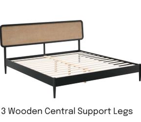 Queen Size Bed Frame and Matress