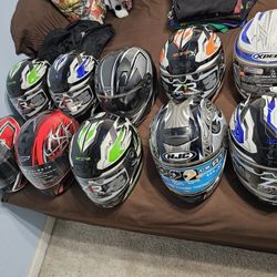 $50  -  Motorcycle Helmets.   $50 Each Helmet