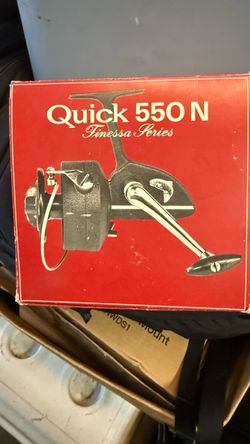 Vintage D.A.M. Quick 550N Finessa Fishing Reel w/ Original Box