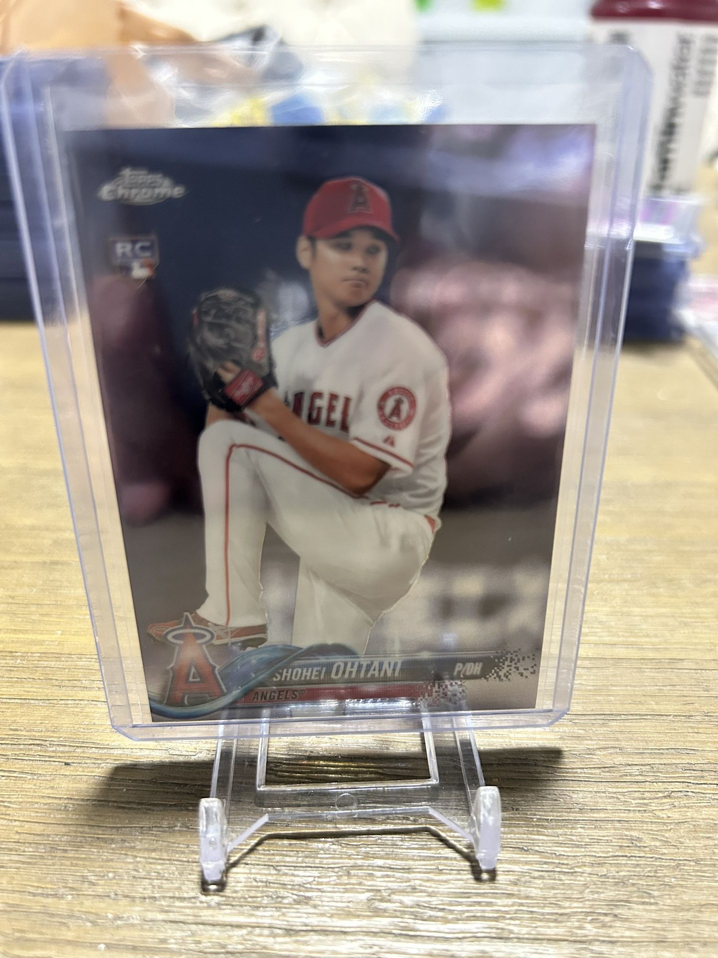 Shohei Ohtani Topps Chrome Rookie Card ⭐️ Very Clean And Well Centered