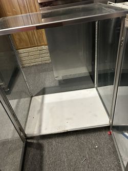 Glass Case No Shelf