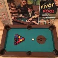 Vintage Pivot Pool Game 