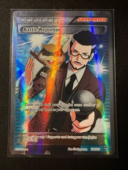Battle Reporter (109 Full Art) - XY - Furious Fists