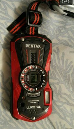 Pentax waterproof camera