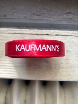 Vintage Kaufman’s ribbon