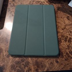 iPad 7-9 Olive Green Case. 