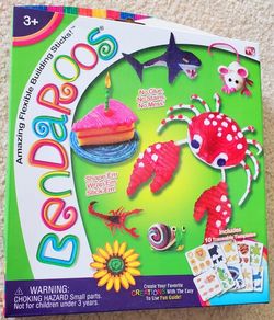 BENDAROOS 500 Piece Mega Pack Amazing Flexible Building Sticks!