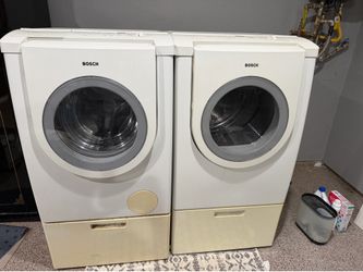 Flash Sale - Bosch Washer + Dryer Set - Still Working - $200