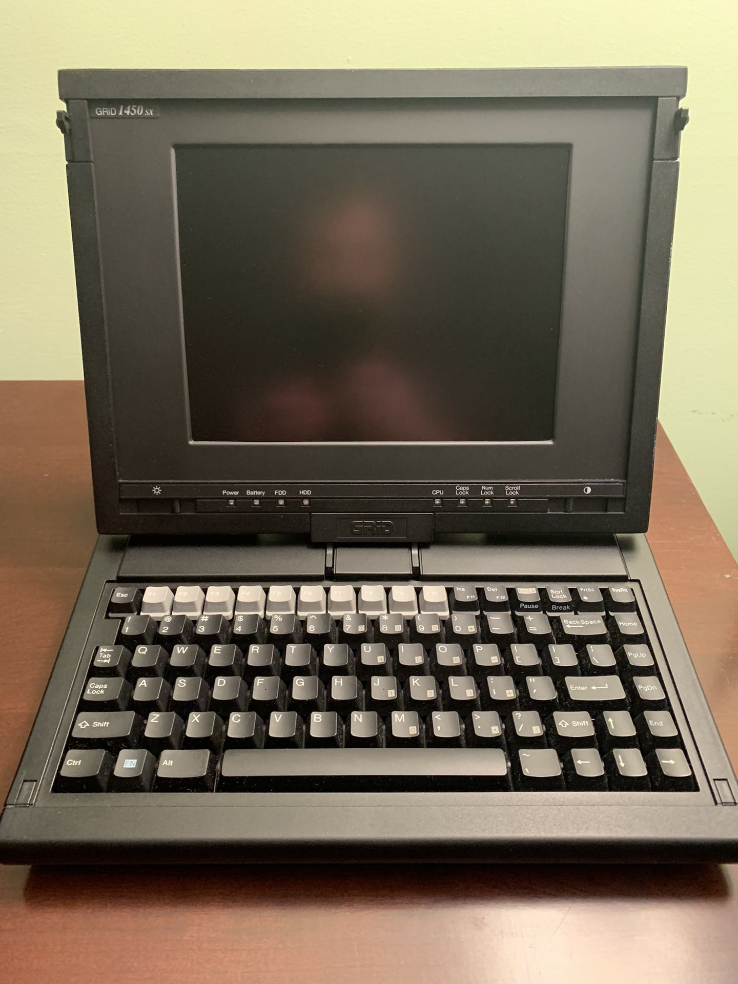 Rare Vintage GRiD 1450sx Military Laptop With AC Adapter