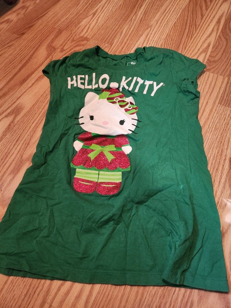 5 Christmas Shirts  Size Med 5 Each