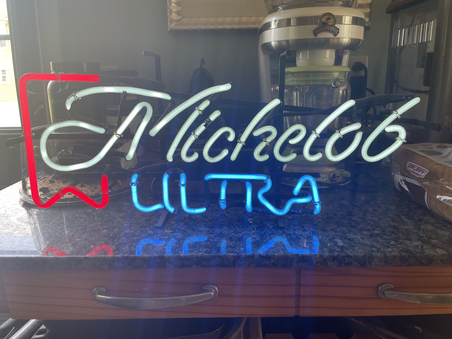 Michelob ultra neon sign