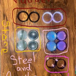 Ear gauges 1” [Used] [Good Condition]