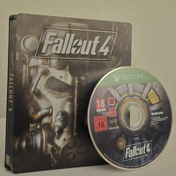 Fallout 4  Xbox One  Pip-Boy Edition Steelbook With Manual And Disk