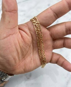 14K Gold Figaro Chain – 24” – 19.1g – 4.8mm
