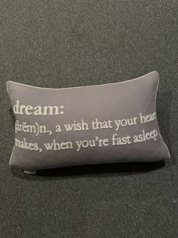Decorative Pillow- Dream