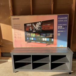 TV and TV table 