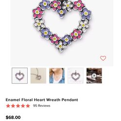 Heart Necklace Pendant 