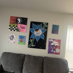 Gray Loveseat And Sofa