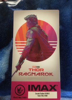 Thor IMAX movie ticket