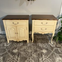 Set of two Ethan Allen nightstands
