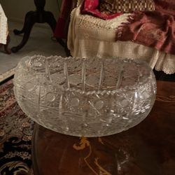Vintage Crystal Bowl 