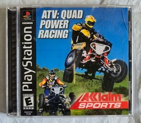 Playstation Game Like New  Atv rasing