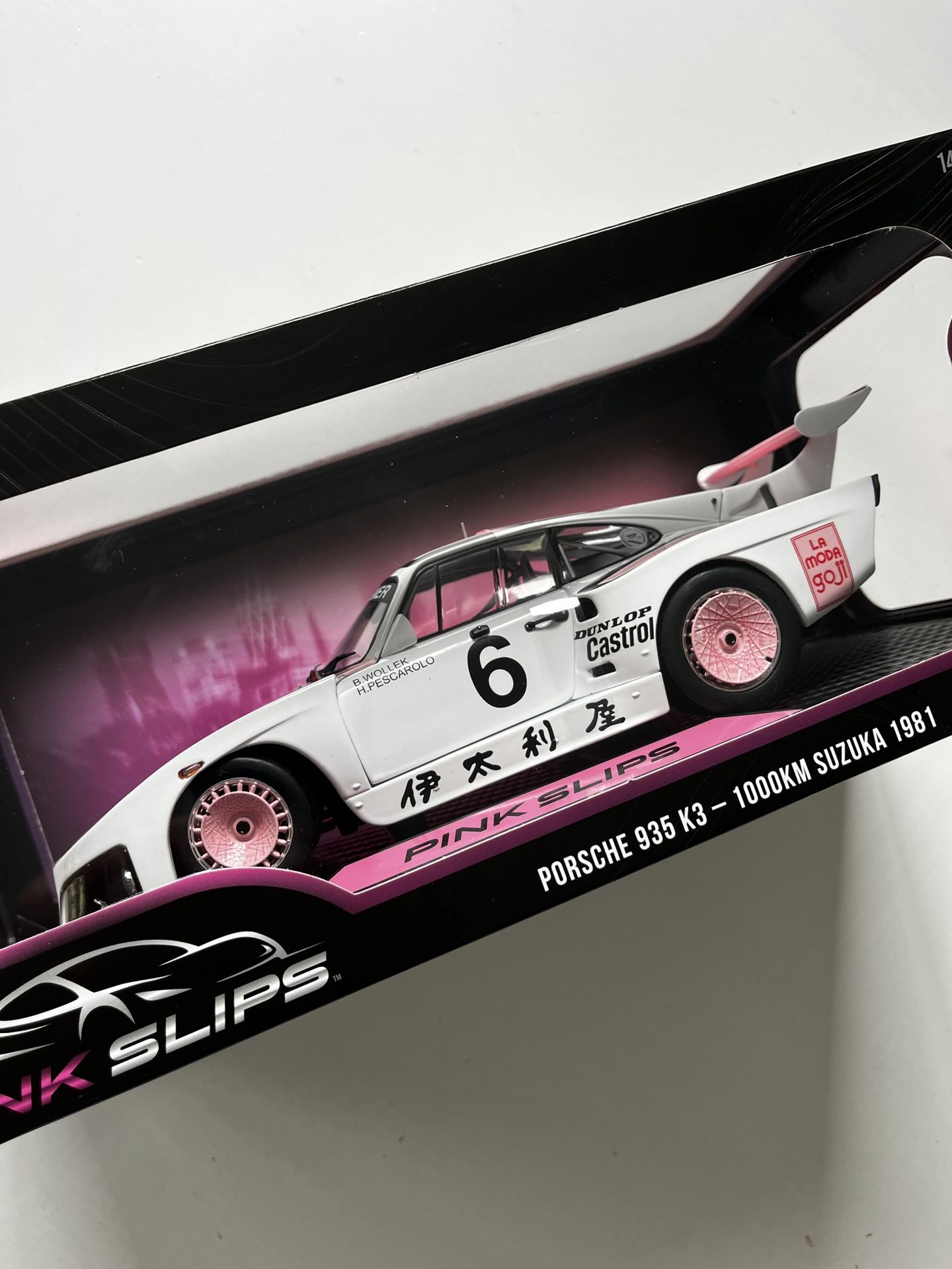 Jada Pink Slips Porsche 935 K3 1000KM Suzuka 1981 1/18 scale