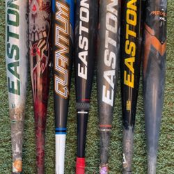 Baseball Bbcor Bats Easton Demarini -3 And -5 