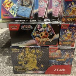 Pokemon Cards Prismatic Evolutions Surging Sparks