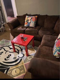 Brown couch