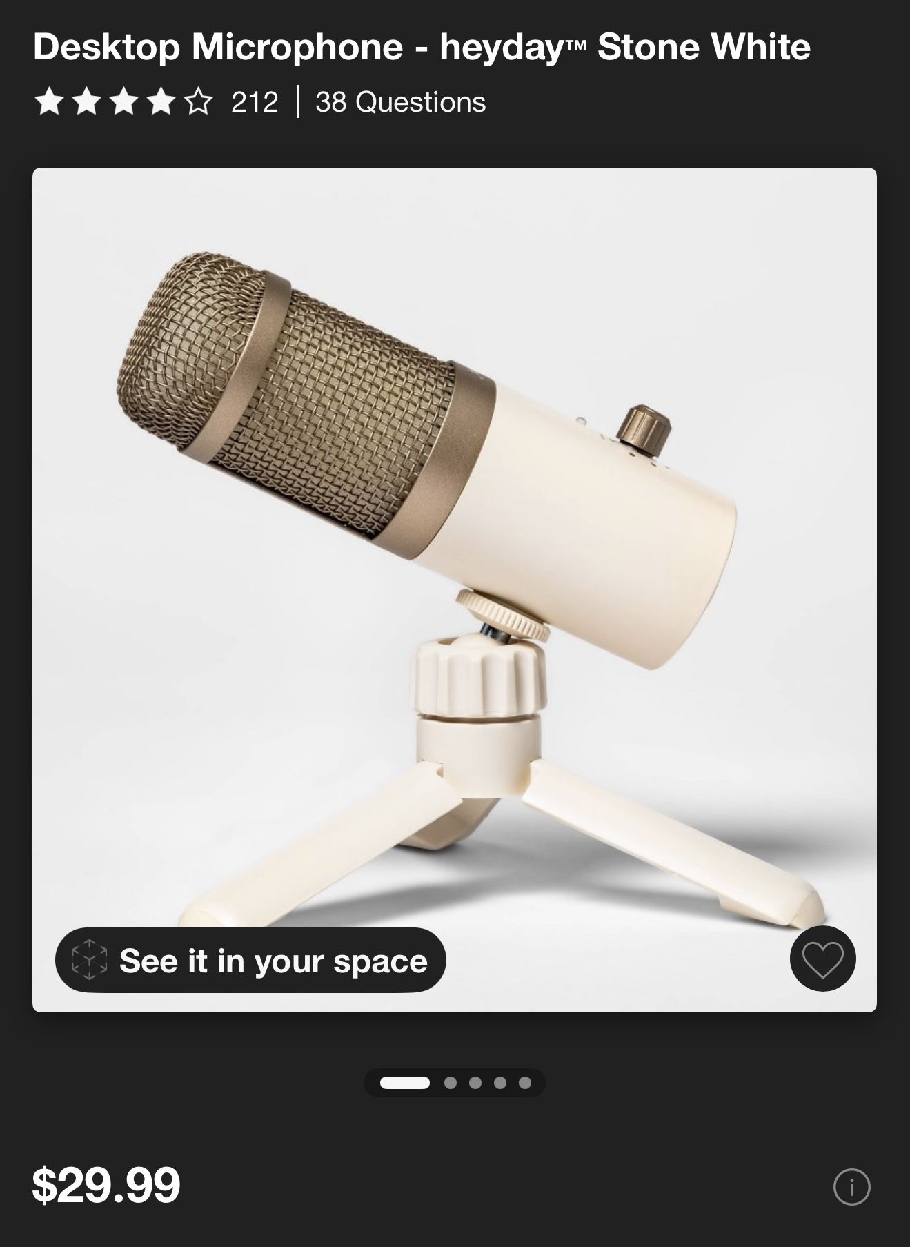 Desktop Microphone