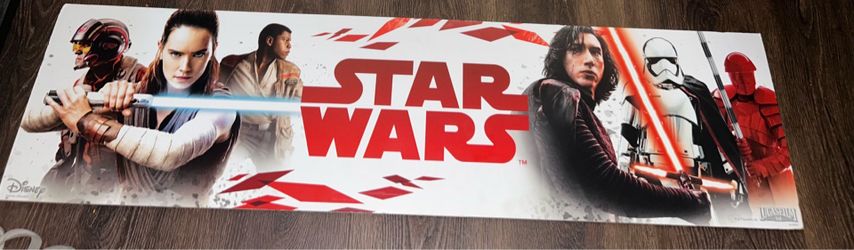 Star Wars Cardboard Banner
