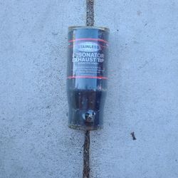 Brand New Black Exhaust Tip 9" Long Only 1