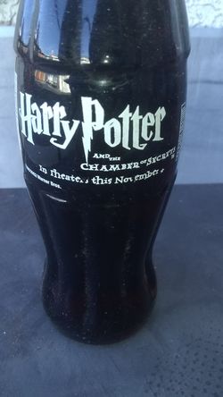 Harry Potter Coca-Cola collectible bottle