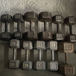 Metal Dumbbell Set