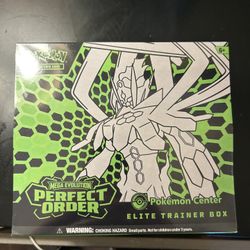 Pokemon Center ETB Perfect order