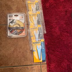 Dewalt Blades And Diamond Grinder Wheel
