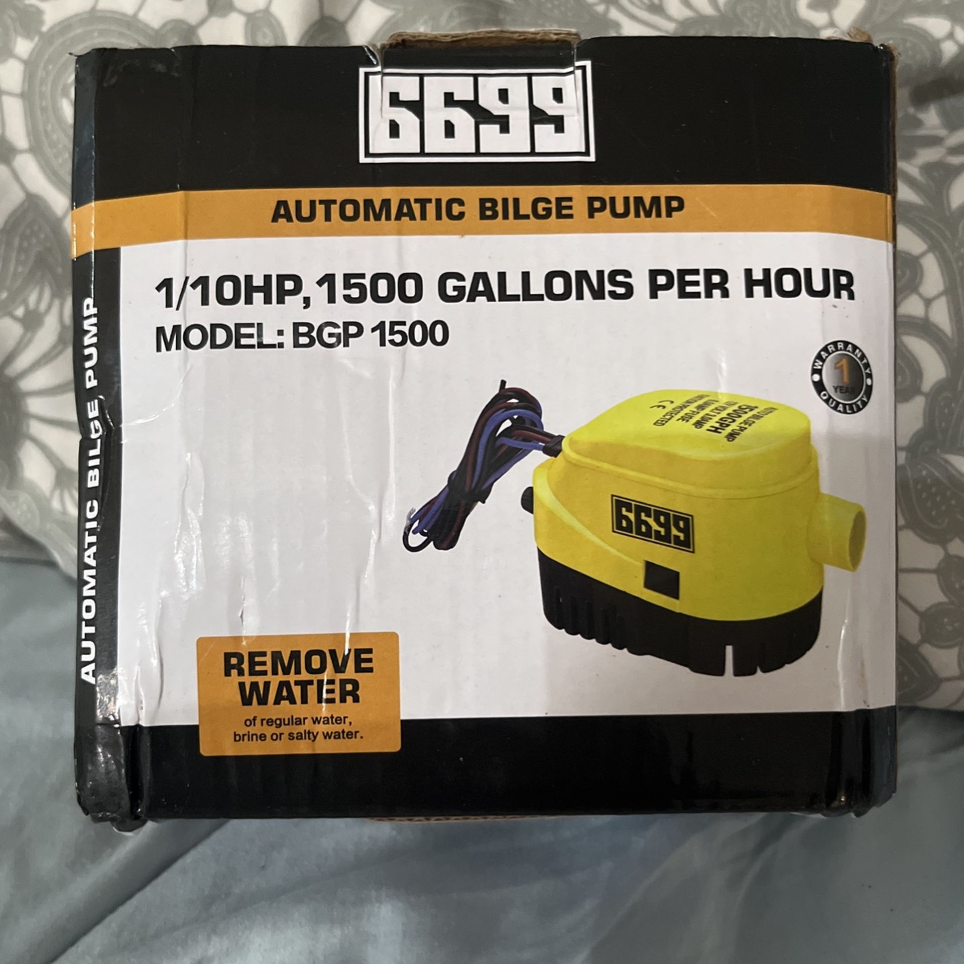 6699 Automatic Bilge Pump