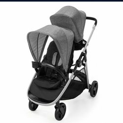 Graco Double Stroller And Evenflo Car Seat And Base