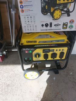 Portable Generator Champion 5,300 Dual