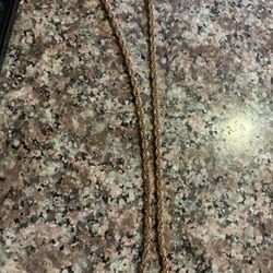 14 Karat Solid Gold Rope Chain 16 Inches 