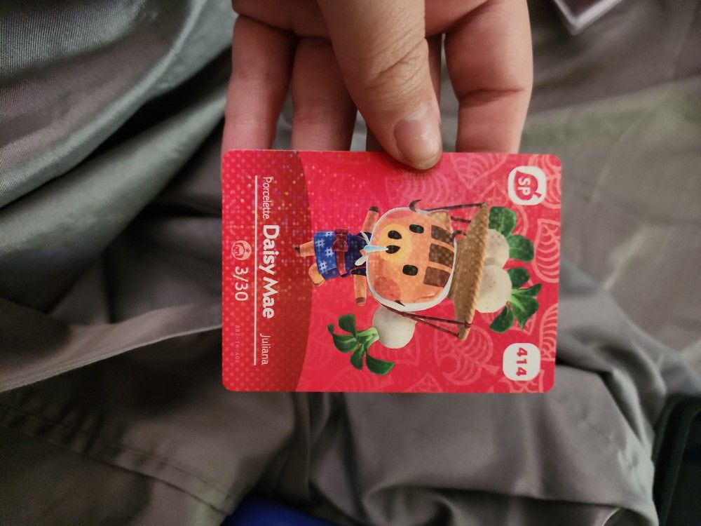 Daisy Mae Amiibo Card