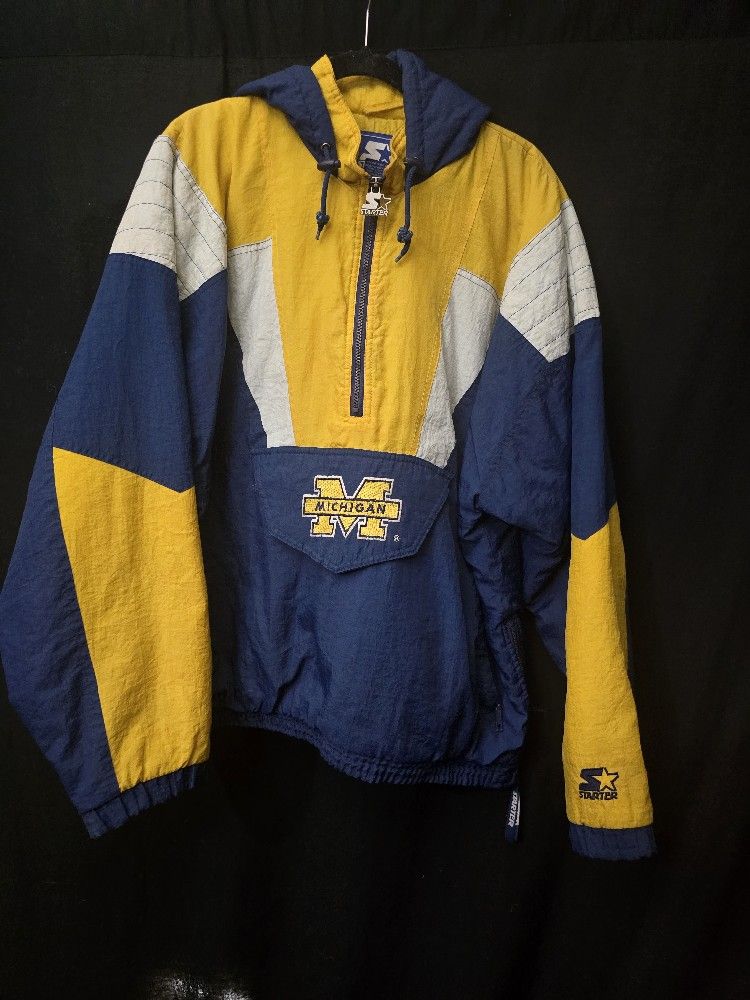 Vintage 90s Michigan Starter Parka Size Mens XL