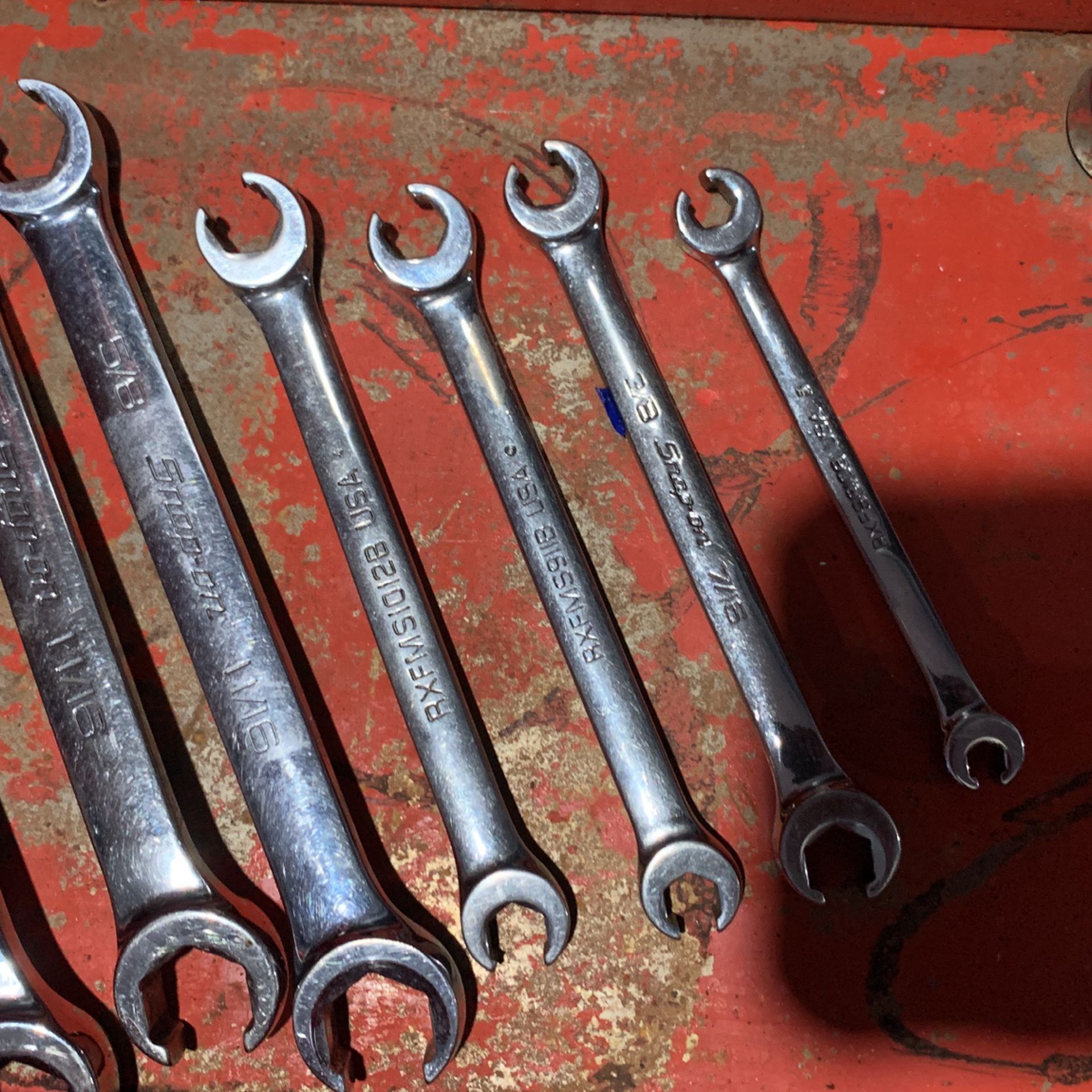 Snap On Flank Drive Wrenches.