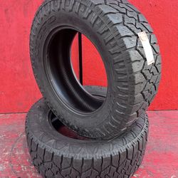LT 35X12.50R20 NITTO EXO GRAPPLER AWT full pair 2 tires
