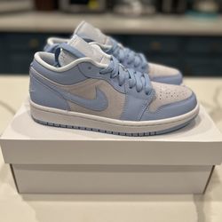 Air Jordan 1 Low Grey Aluminum 