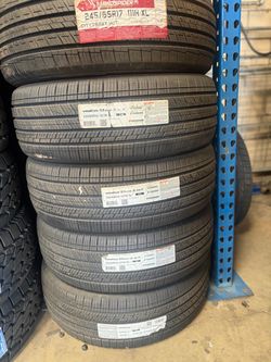 235/60/18 ( 4 New tires ) installed and balanced