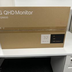 LG Monitor 32” QHD IPS HDR AMD FreeSync 