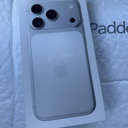 Apple iPhone 17 Pro Silver Unlocked New Sealed 