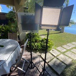 GVM 672S-B Bi color LED Light Panel (2 Light Kit)